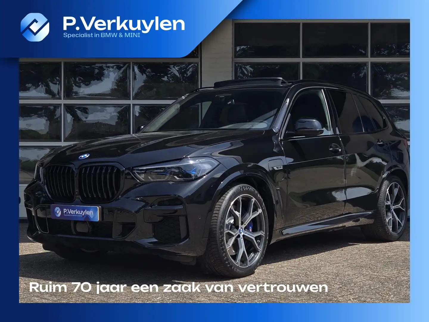 BMW X5 xDrive45e M SPORT | PANORMA | LASER | DRIVING ASS. Zwart - 1