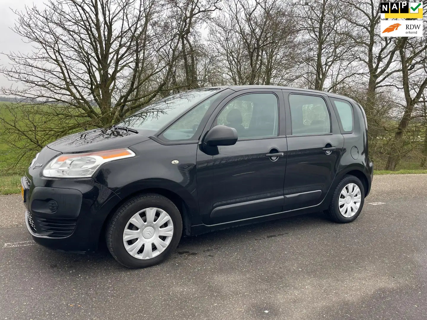 Citroen C3 Picasso 1.4 VTi verkeerd in nieuwstaat Airco-Cruise contro Negro - 1