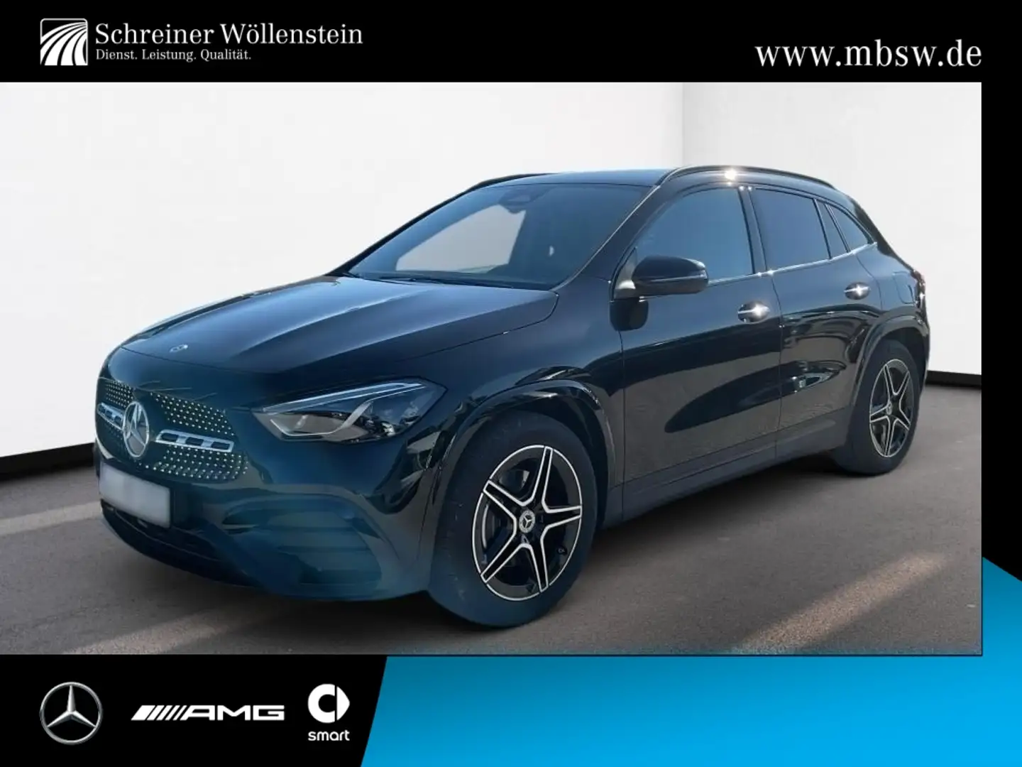 Mercedes-Benz GLA 200 AMG*Night*AHK*Multibeam*Totwin.*RüKamera Schwarz - 1