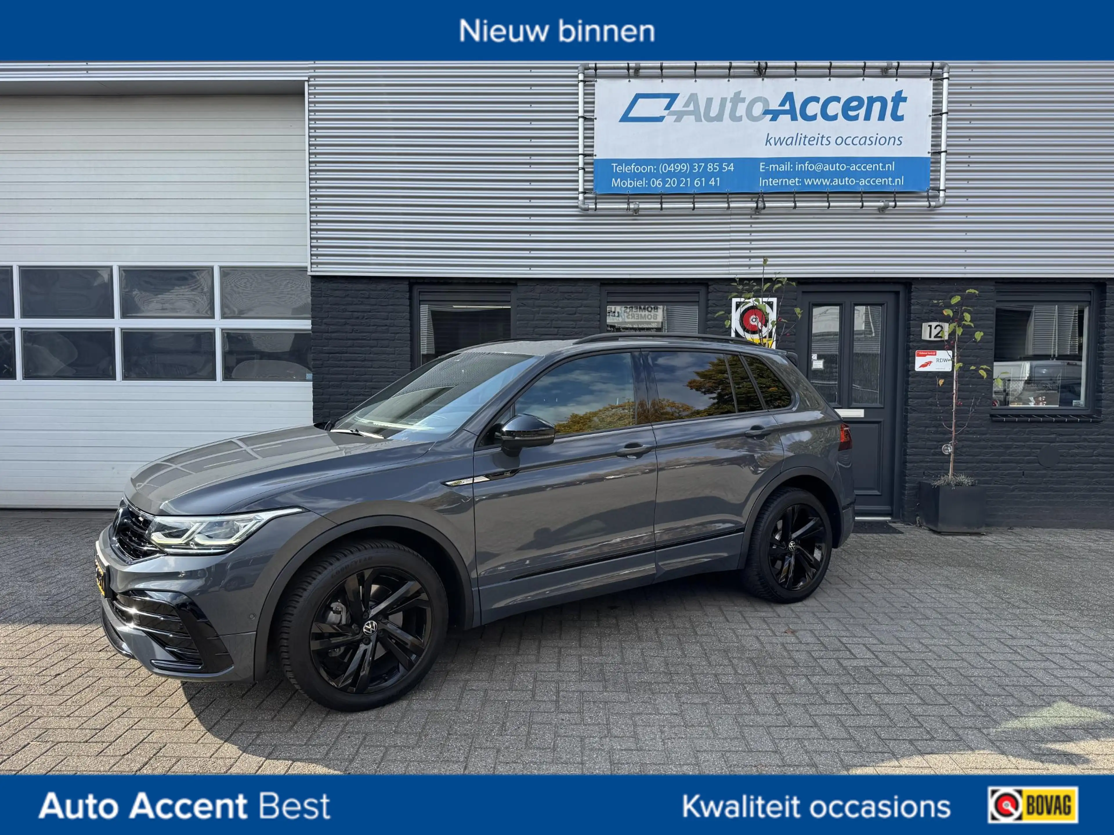 Volkswagen Tiguan 2.0 TSI 4Motion R-Line 245PK Pano/Trekhaak/115dkm