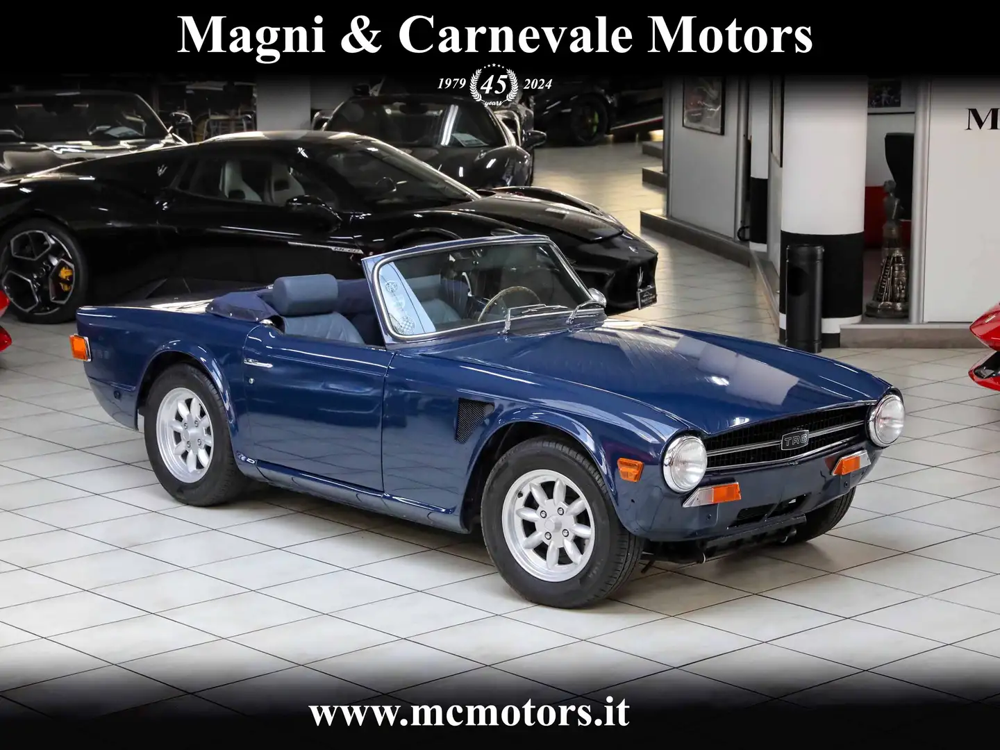 Triumph TR6 CARBURATORI | FULL RESTORED | FOR COLLECTORS | Kék - 1