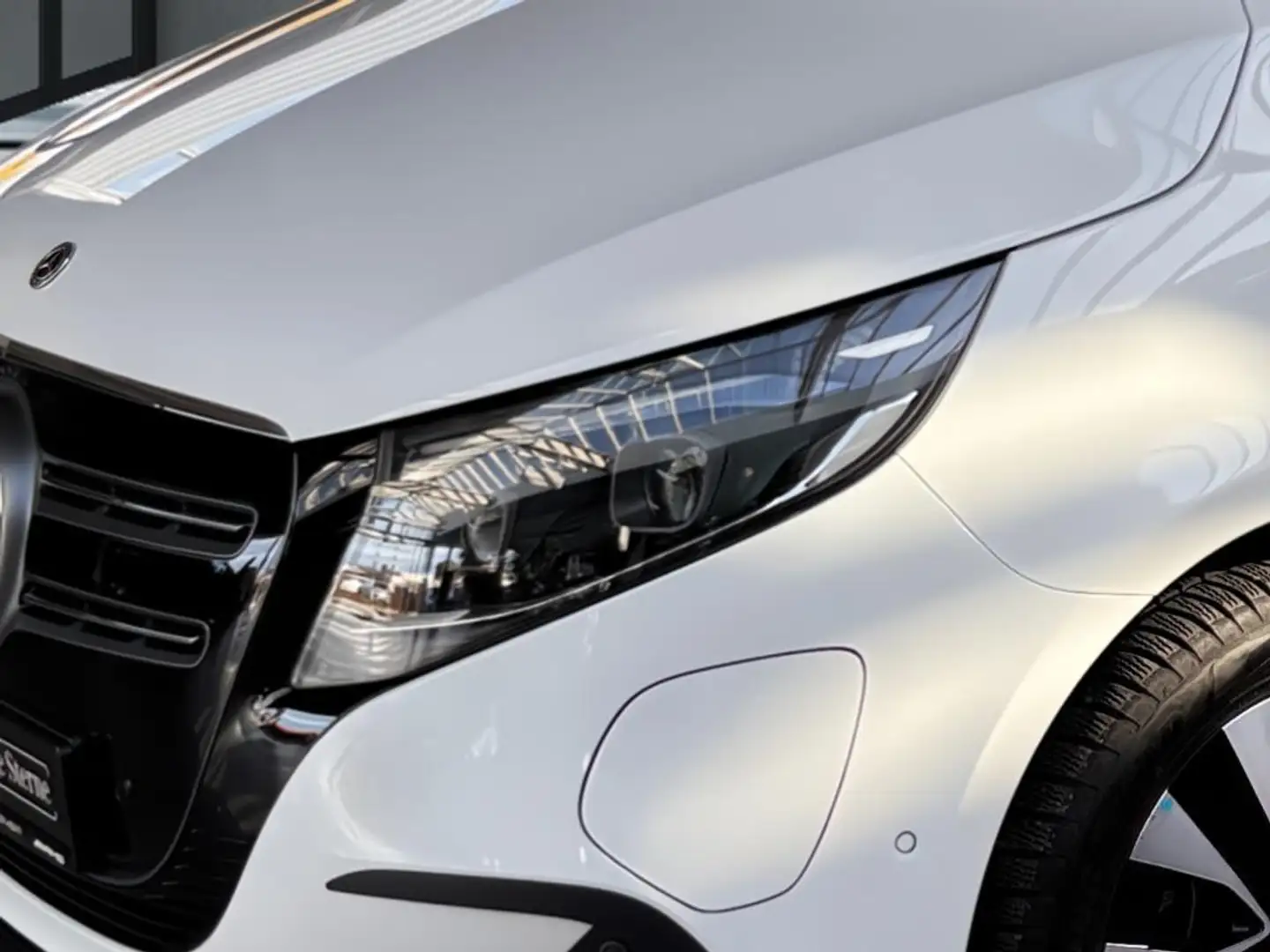 Mercedes-Benz EQV 300 Lang Leder-Tisch Tisch-LED Blanc - 2