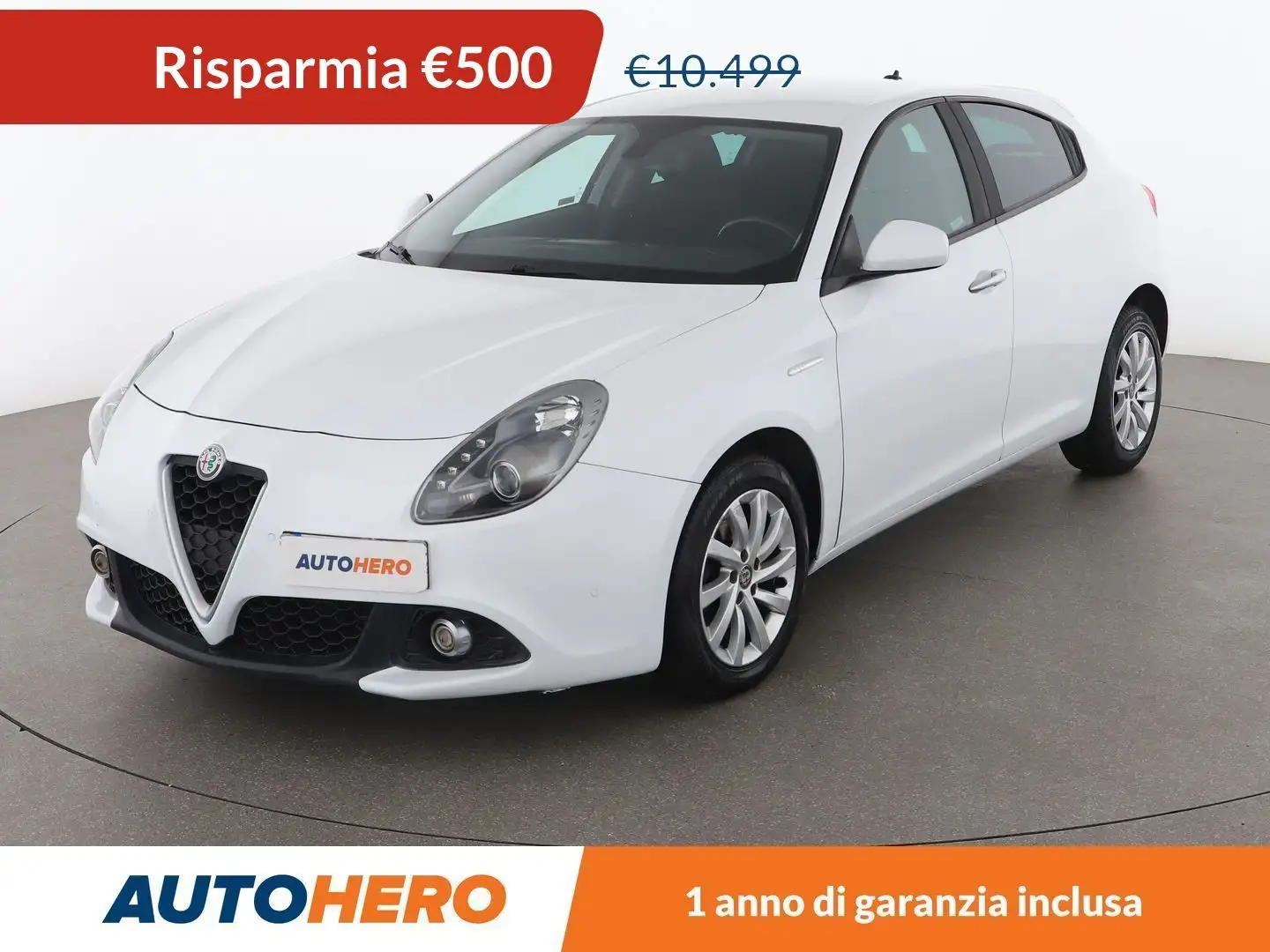 Alfa Romeo Giulietta 1.6 JTD Business 120 CV Bianco - 1