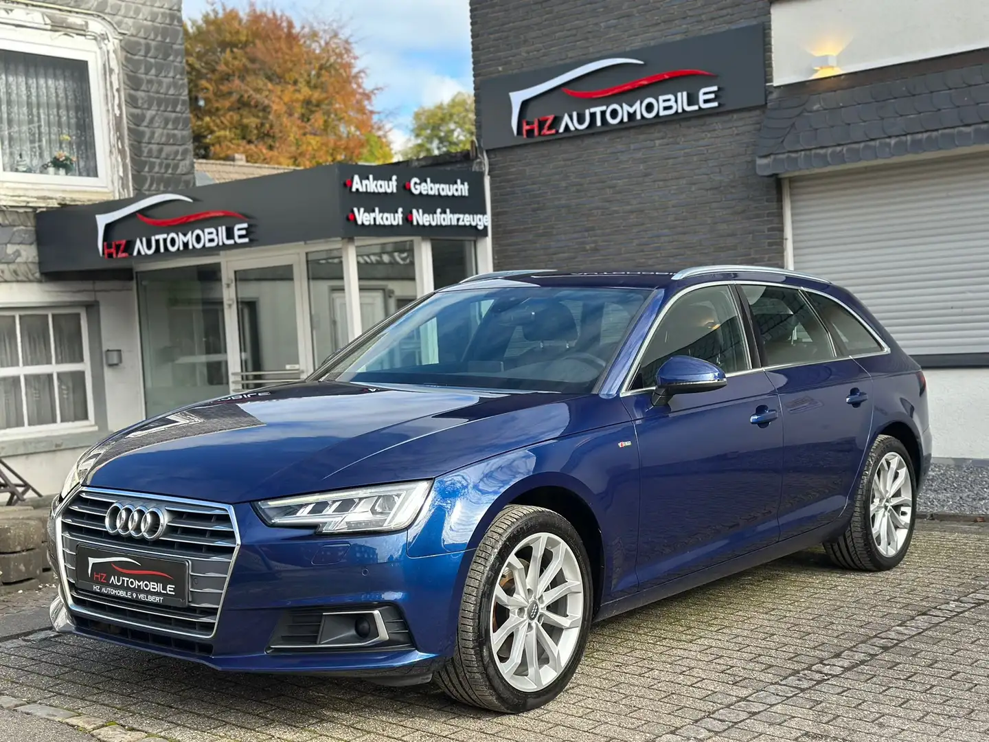 Audi A4 2.0 TFSI g-tron S-LINE Sport*ACC*LED*AHK*NAVI Blau - 1