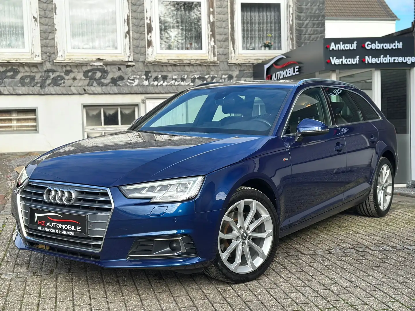 Audi A4 2.0 TFSI g-tron S-LINE Sport*ACC*LED*AHK*NAVI Blau - 2