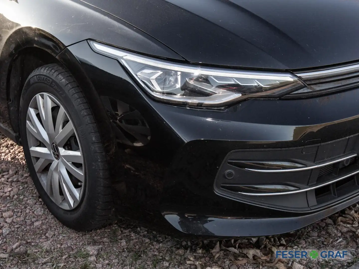 Volkswagen Golf VIII 1.5 eTSI Style DSG AHK/Matrix/HUD/Massage Schwarz - 2