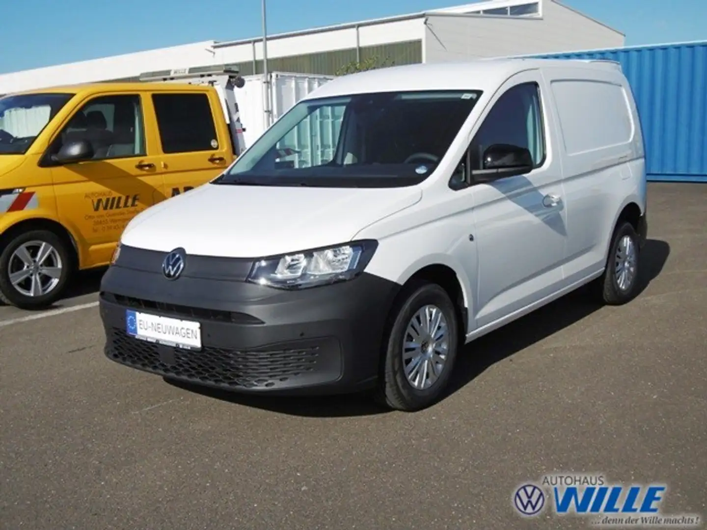 Volkswagen Caddy 2.0 TDI Cargo Basis Klima Rückfahrkamera Blanco - 1