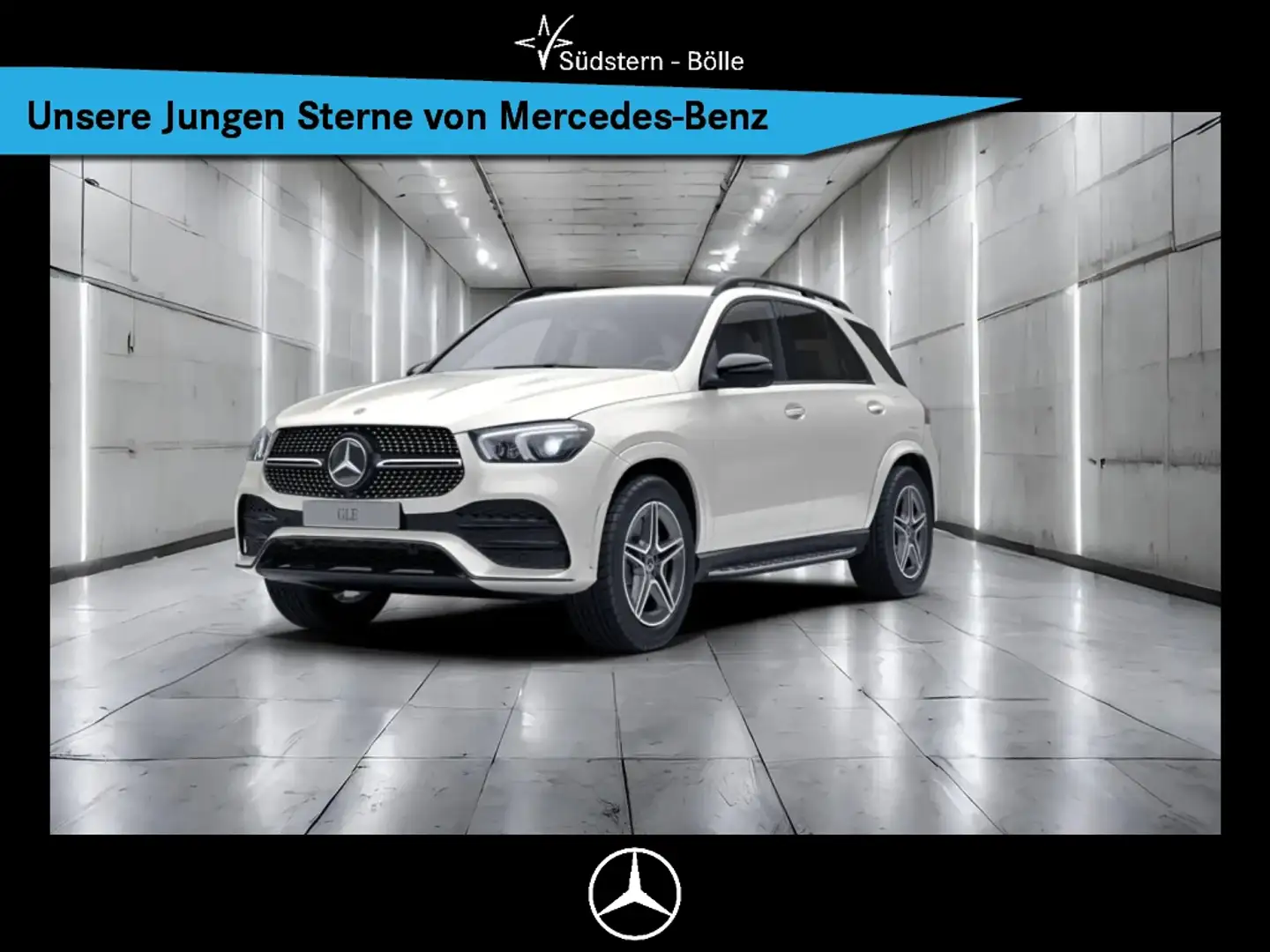 Mercedes-Benz GLE 350 e 4M AMG+360KAM+KEYLESS+BURMESTER+HEADUP Weiß - 1