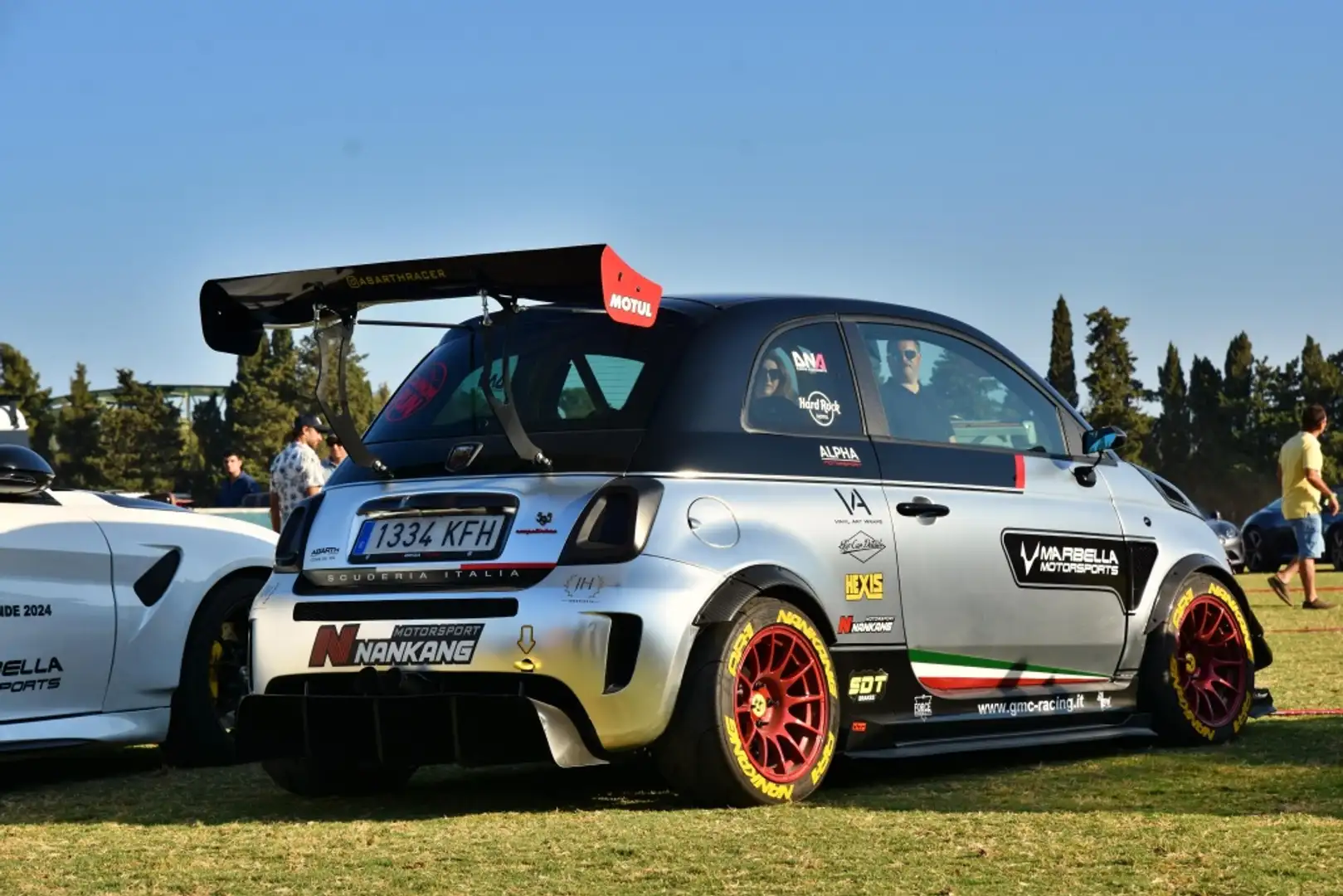 Abarth 595C 1.4T JET PISTA AUT. 118KW Gris - 2