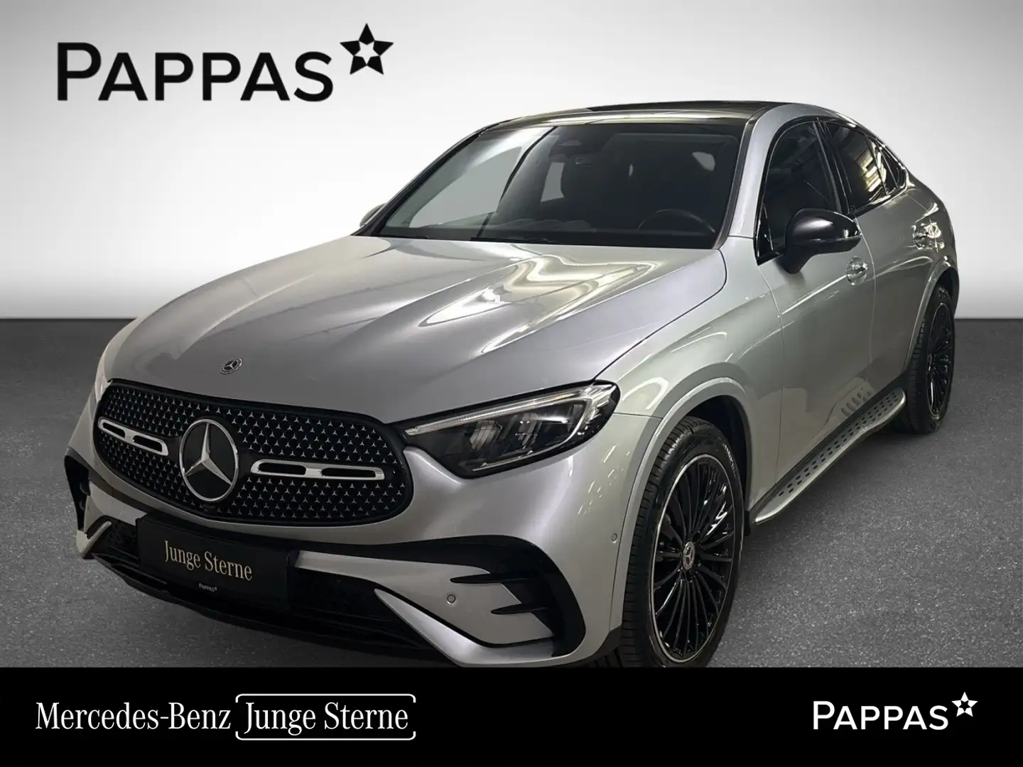 Mercedes-Benz GLC 220 d 4MATIC Coupé *AMG-Line*Night-Paket*360°Kamera*He Silber - 1