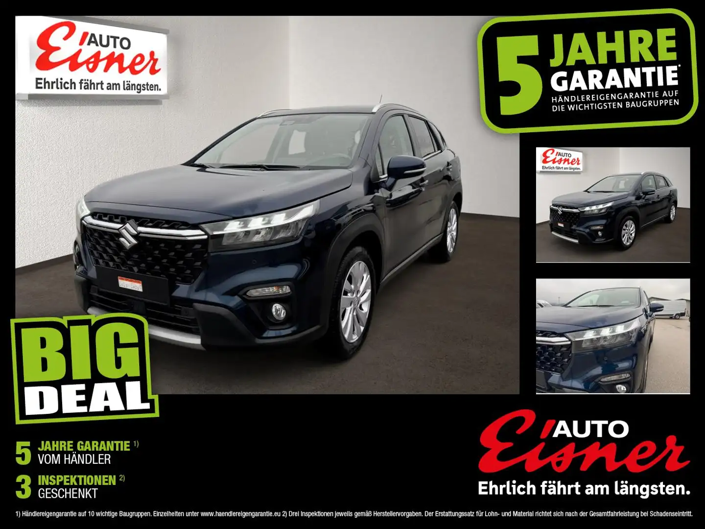 Suzuki S-Cross 1.4 GL  DITC HYBRID Allrad Blau - 1