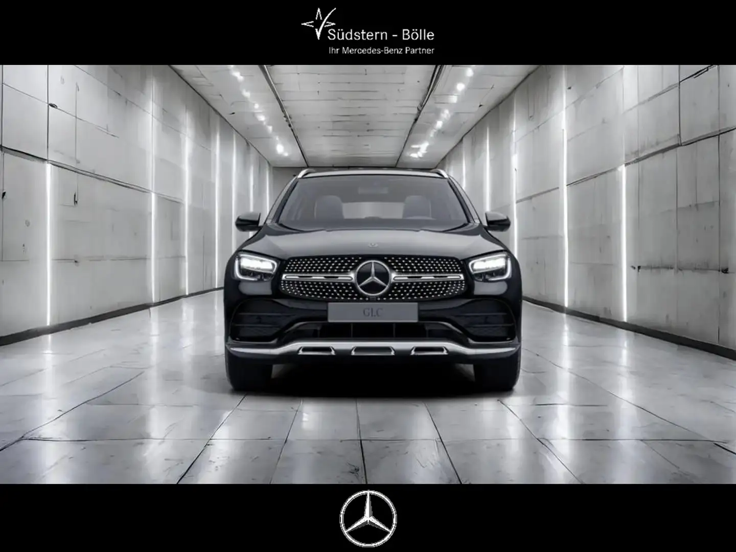 Mercedes-Benz GLC 400 d 4M +AMG+SHZ+DISTRO+AHK+360°KAM+KAMERA Schwarz - 2