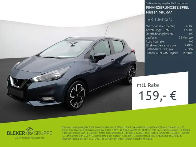 Nissan Micra 1.0 IG-T 5MT 92 PS