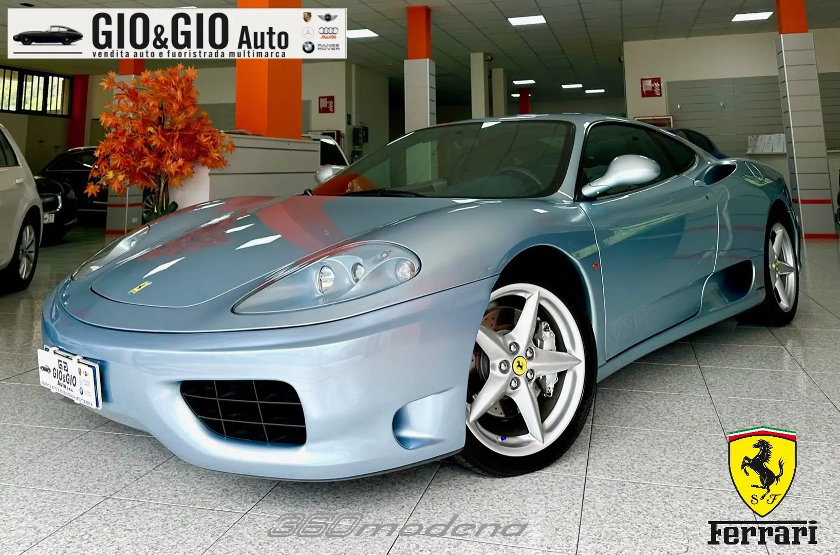 Ferrari 360 360 3.6 Modena F1  "KM 25.000" Modrá - 1