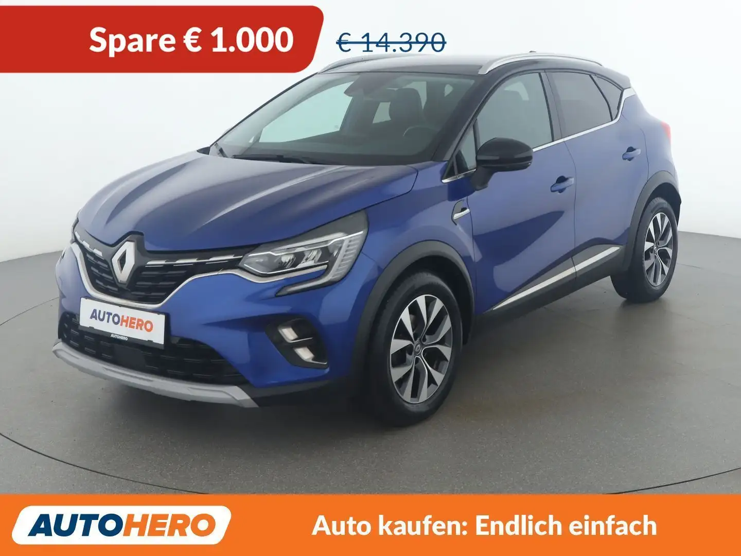 Renault Captur 1.0 TCe Edition One Blau - 1