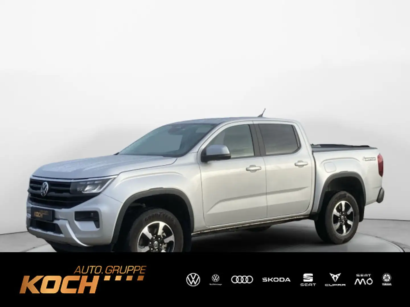 Volkswagen Amarok TDI 151 kw Allrad Aut. ACC AHK Silber - 1