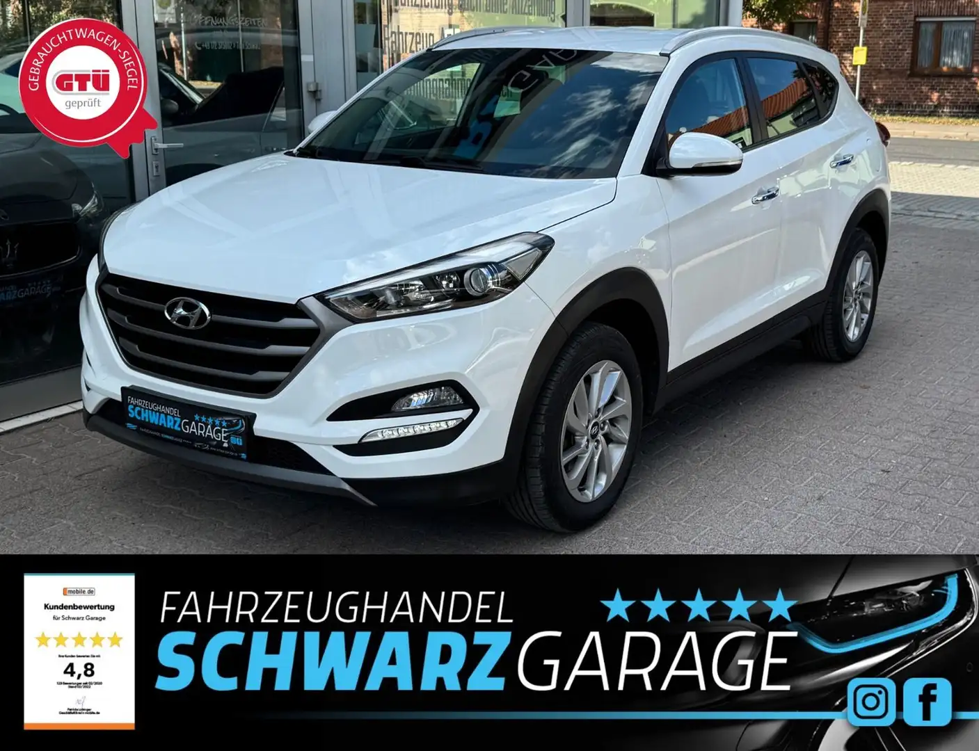 Hyundai TUCSON blue Intro Edition 2WD*LED* Bianco - 1