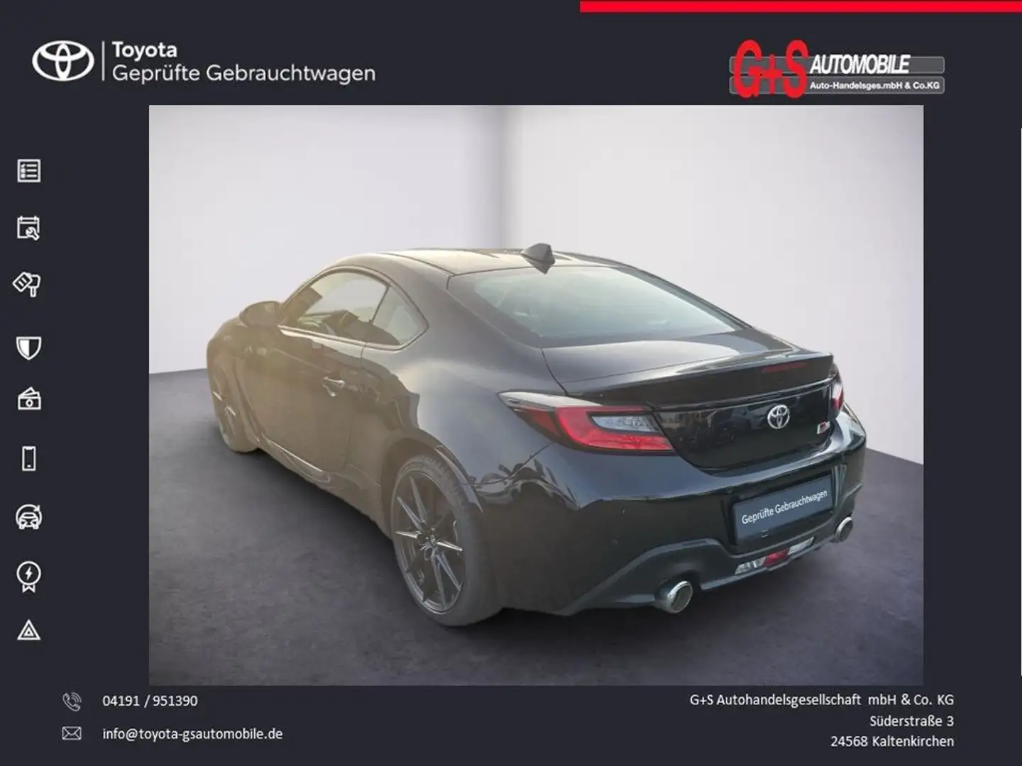 Toyota GR86 Automatik Schwarz - 2