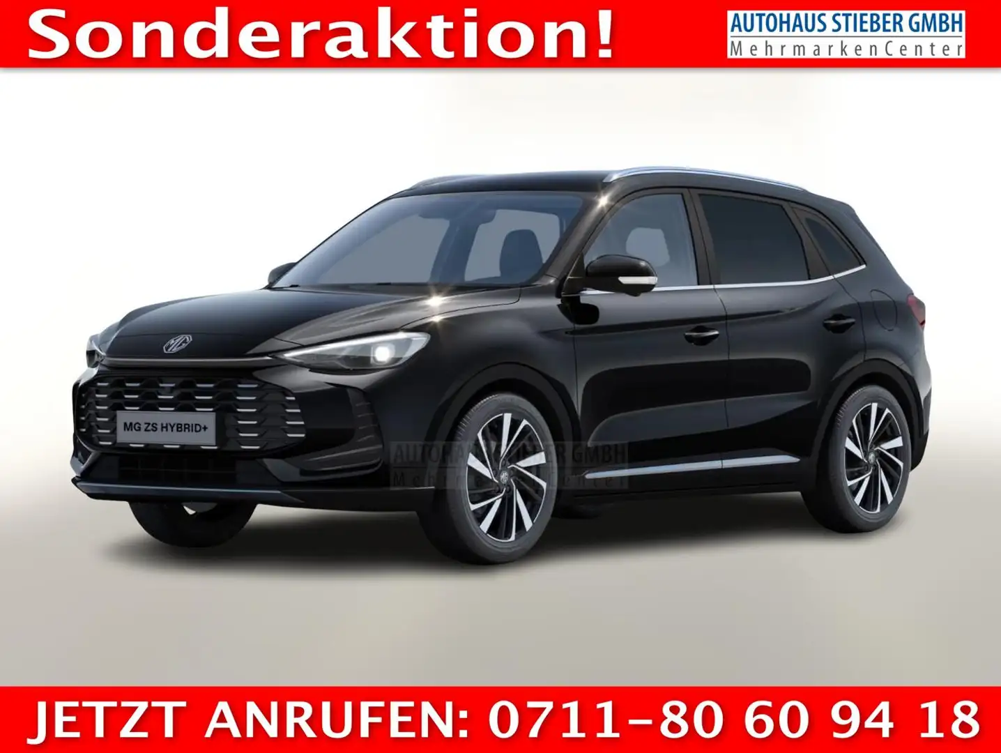 MG ZS Luxury Hybrid+ 197 LED Nav ACC 360Kam SHZ 145 k... Negru - 1