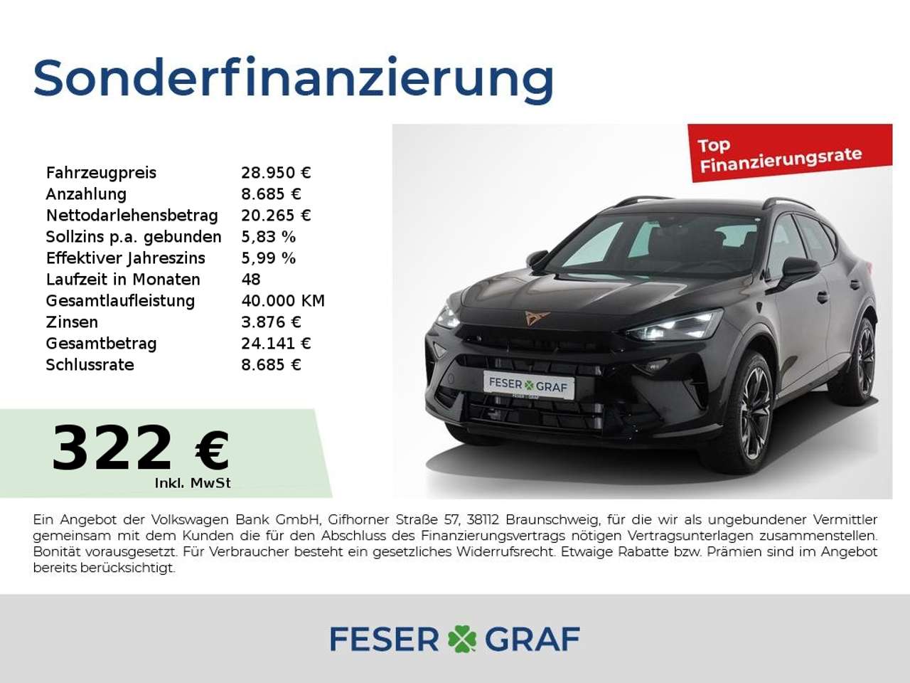 Cupra Formentor — Cupra Formentor 1.5TSI DSG AHK Winter-Paket
