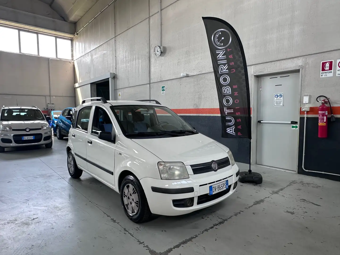 Fiat Panda Panda II 2003 1.2 Dynamic Gpl Bianco - 1
