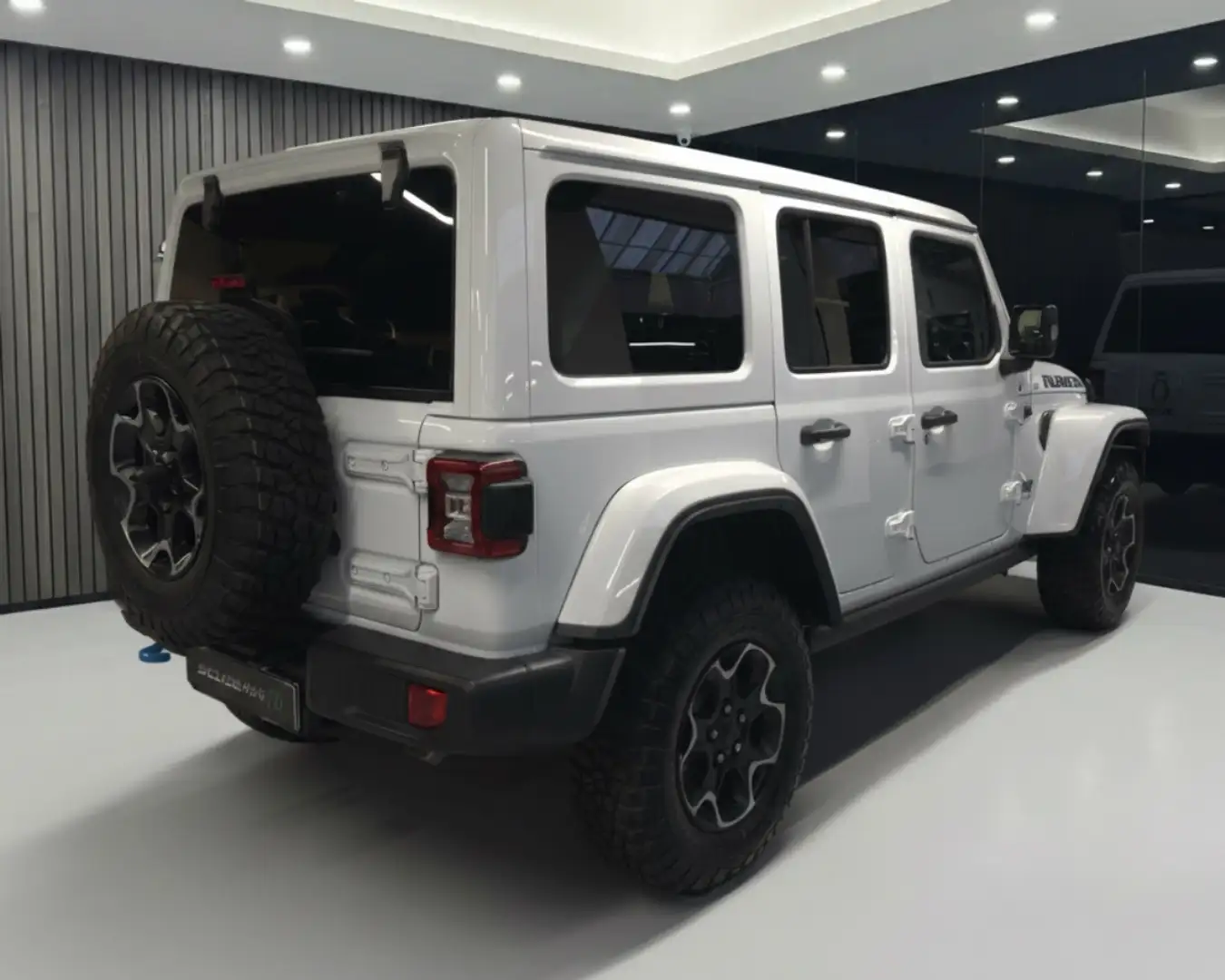 Jeep Wrangler IV Unlimited 4xe 2.0 atx phev Rubicon 4xe auto Bianco - 2