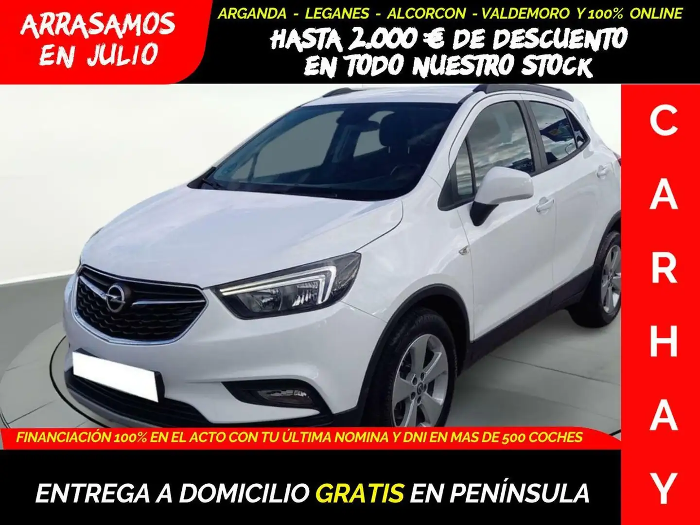 Opel Mokka X SELECTIVE 1.4 140CV MT6 E6DT - GAS GLP Blanco - 1
