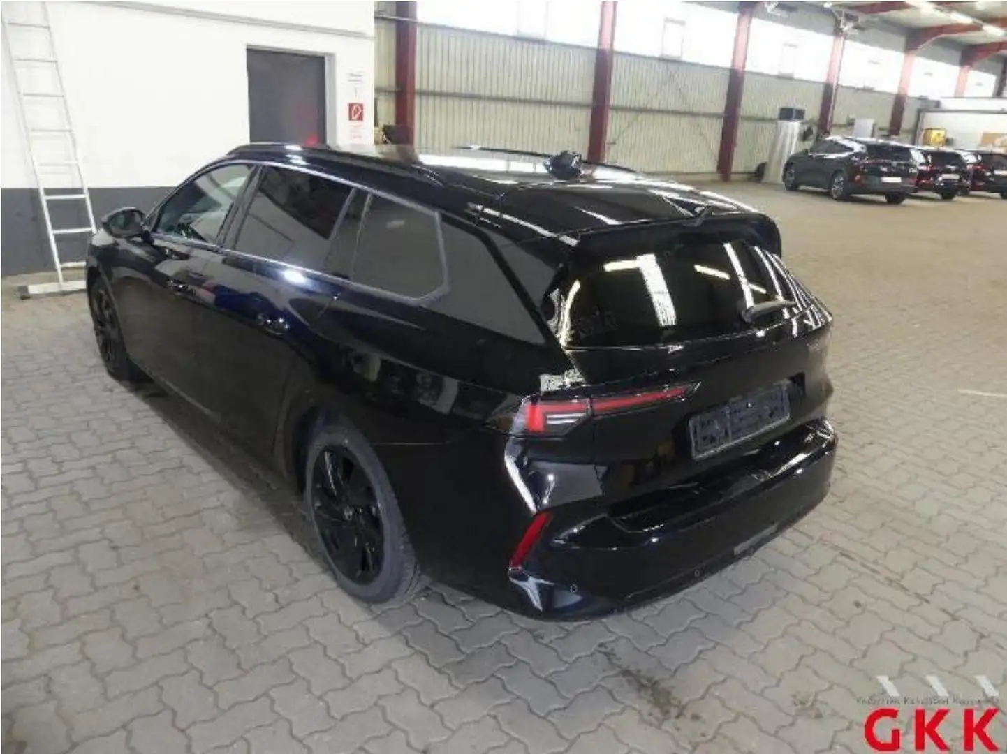 Opel Astra 1.2 AT*GS*Navi*LED*360°Cam*Le/Shz*TLeder Schwarz - 2