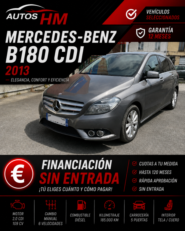 Mercedes-Benz B 180 180CDI BE - foto 1