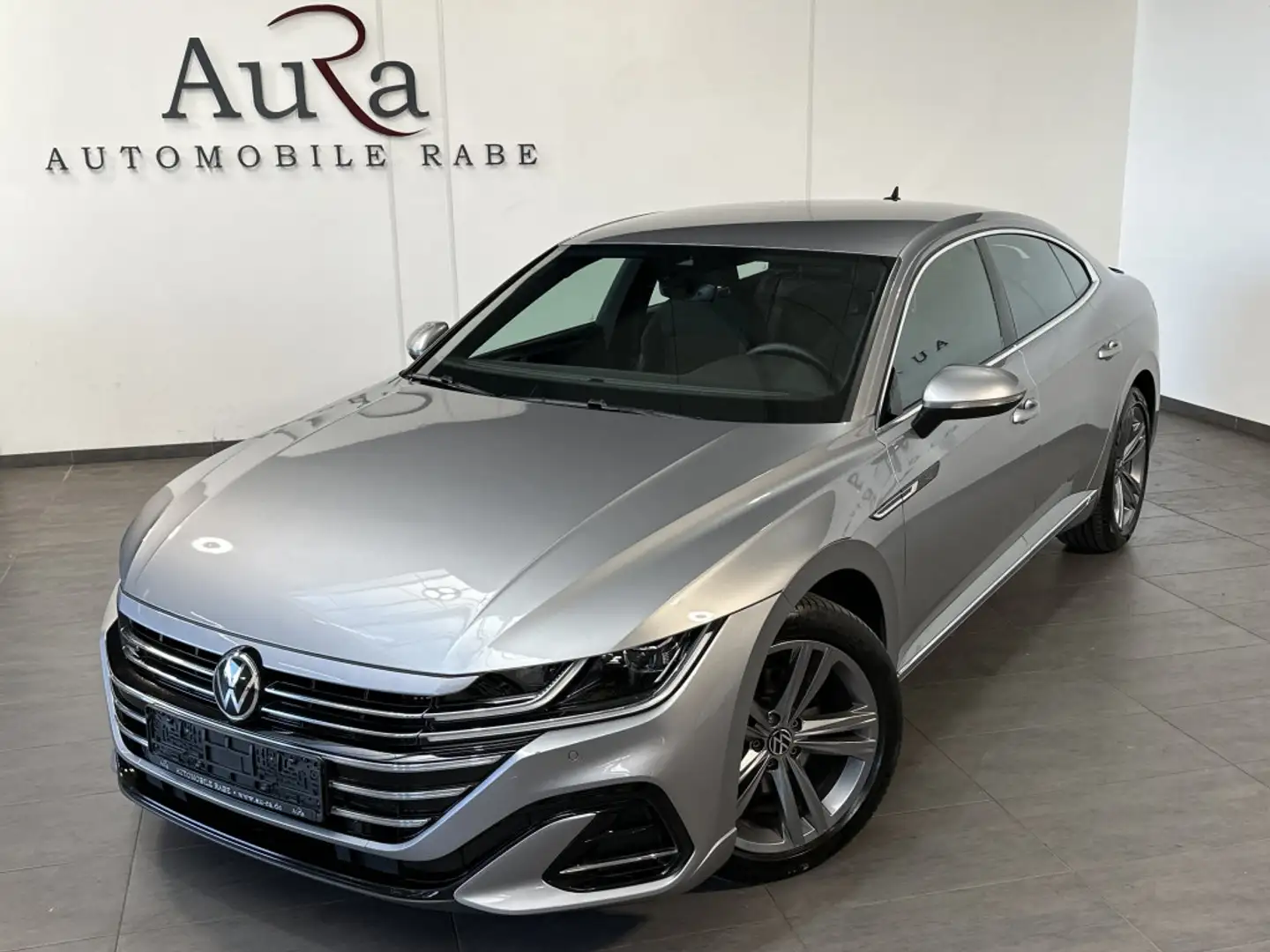 Volkswagen Arteon 2.0 TDI DSG R-Line NAV+LED+ACC+V-COCKPIT Silber - 2