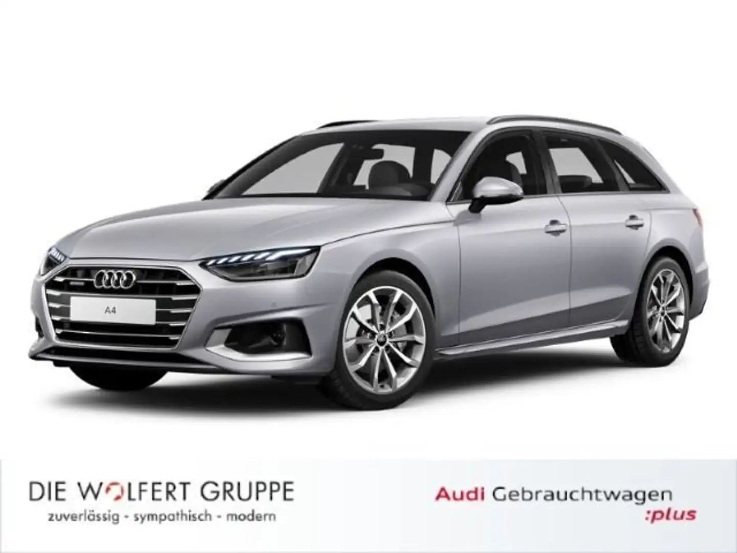Audi A4 Avant advanced 40 TFSI quattro S tronic *AHK*ACC Silber - 1