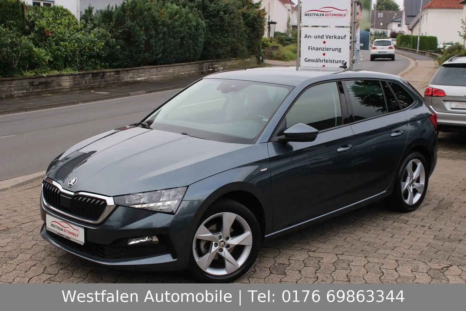 Skoda Scala Drive 125 years 116PS DSG|LED|ApCarPL|Frsp Grau - 2