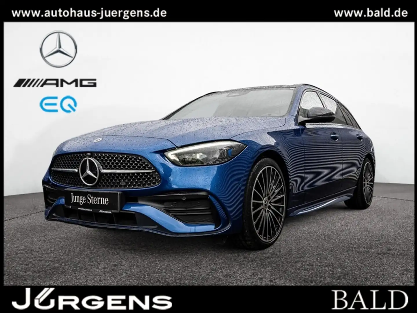 Mercedes-Benz C 300 d T AMG-Sport/DIGITAL/Pano/Night/Stdhz/19" Blue - 2