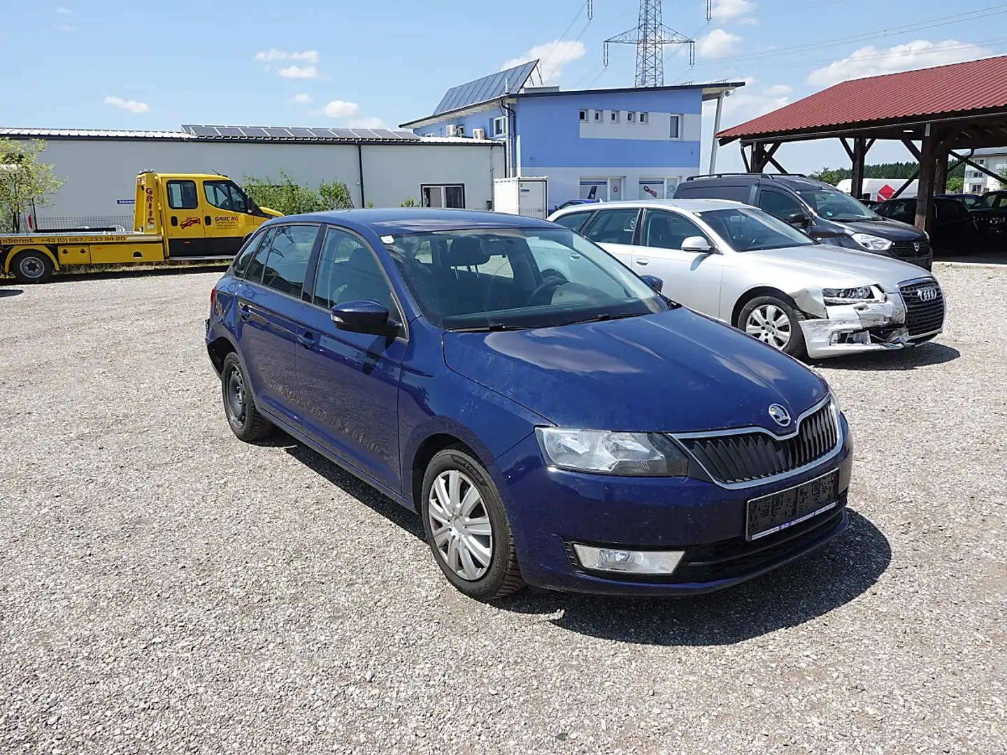 Skoda Rapid/Spaceback Rapid Blau - 1