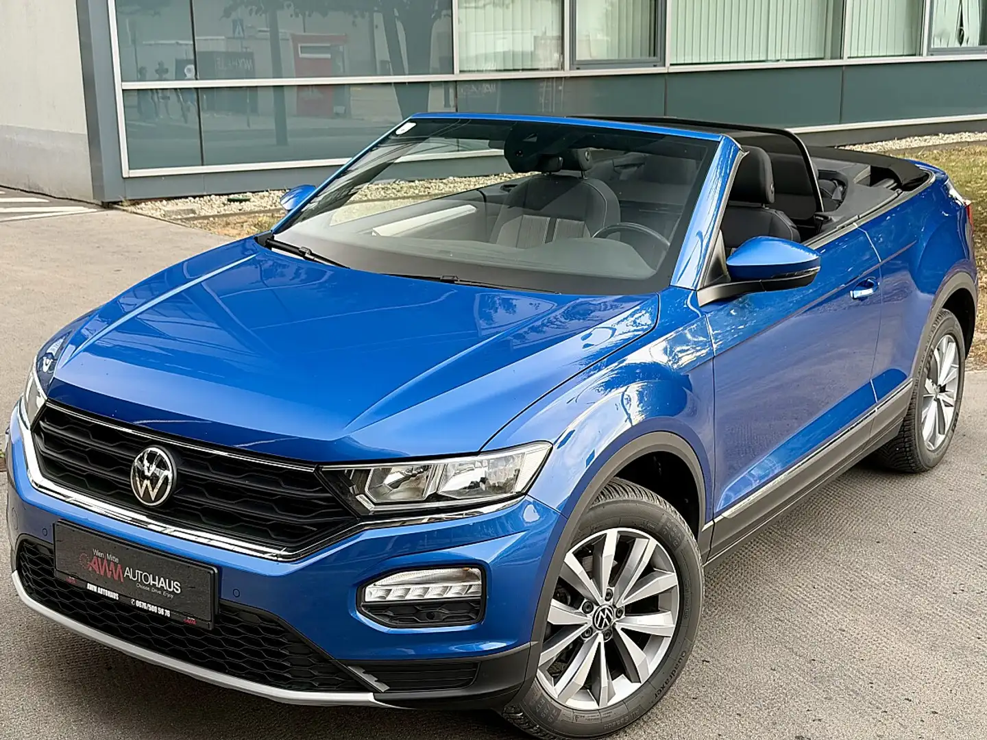 Volkswagen T-Roc Cabrio 1,5 TSI Style | CarPlay | DAB | PDC Blau - 2