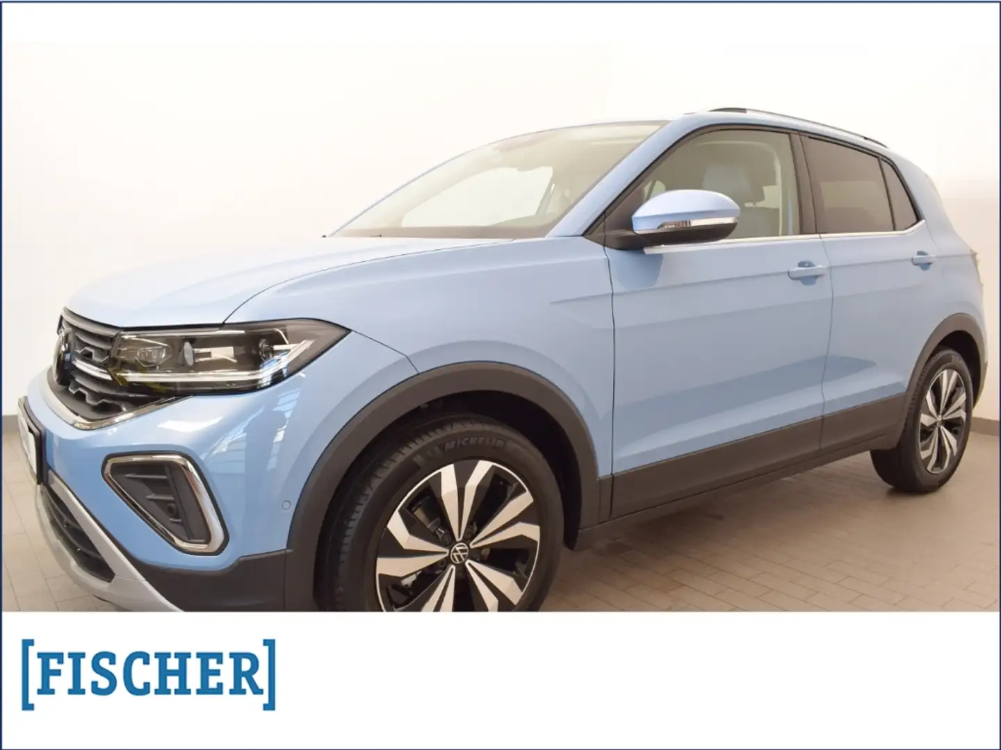 Volkswagen T-Cross 1.5TSI DSG Style Matrix Navi Rear View ACC Blau - 1