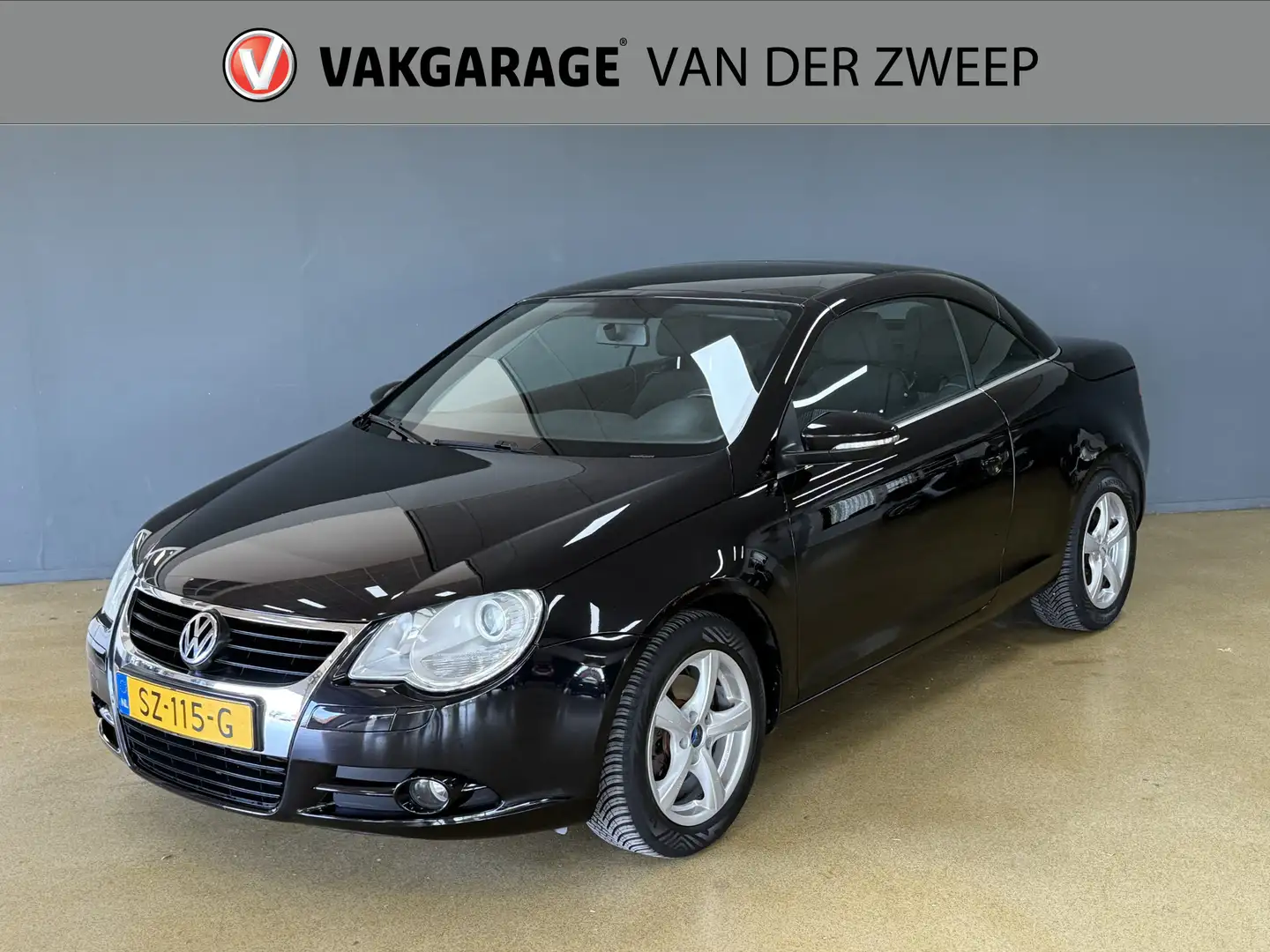Volkswagen Eos 1.4 TSI Highline Cabrio | Clima | Stoelverw. Zwart - 1