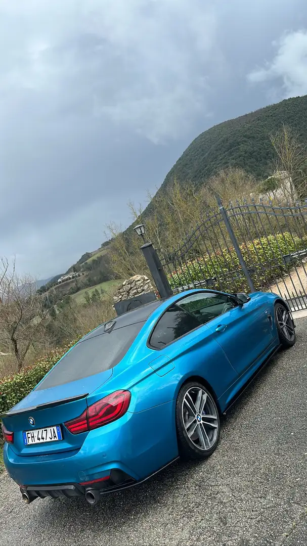 BMW 430 430i Coupe Msport auto Albastru - 2