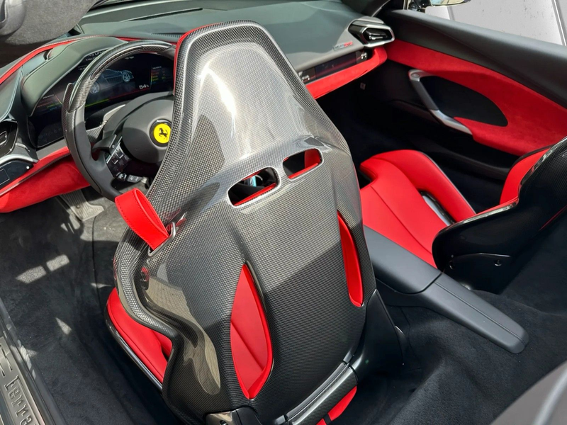 Ferrari 296 GTS CARBON LED JBL LIFT RACING SEATS — photo 15