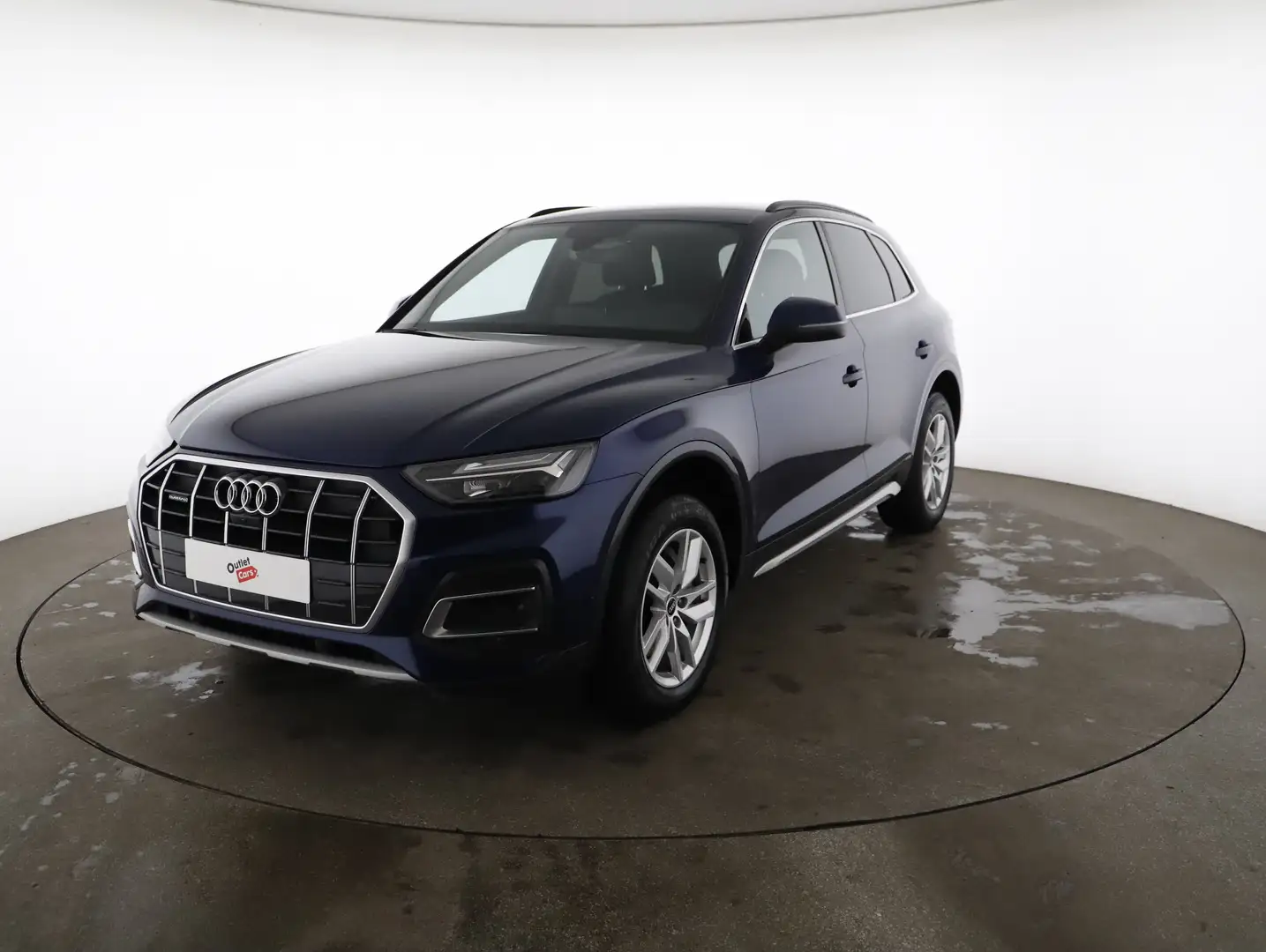 Audi Q5 40 2.0 TDI quattro advanced ASSIST+LED+LEDER Blau - 2