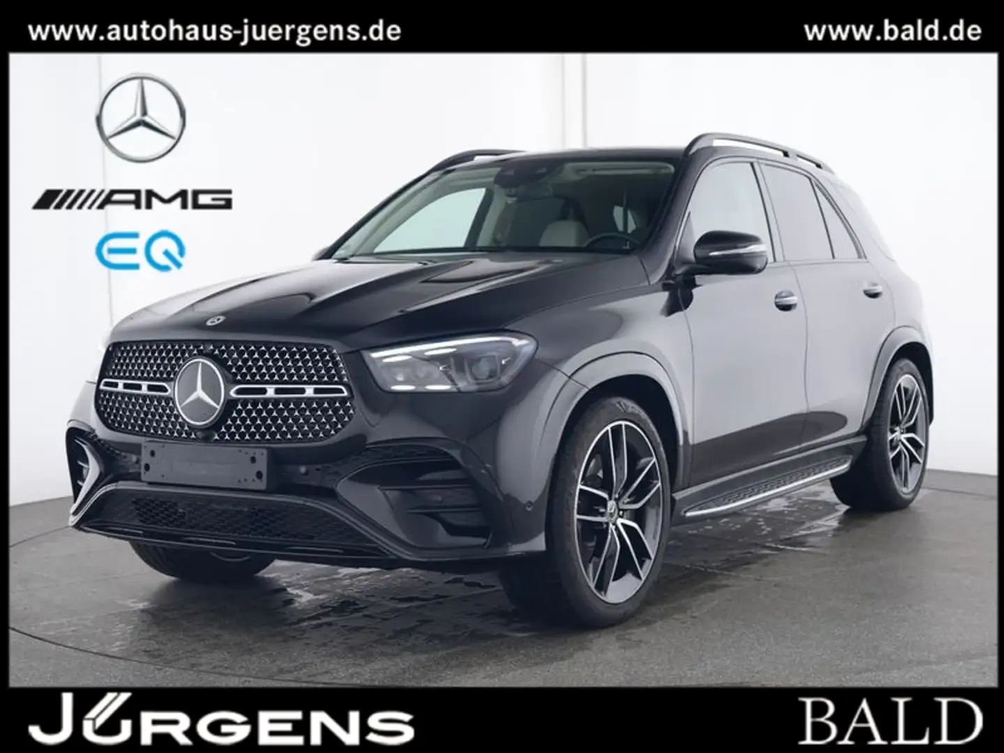 Mercedes-Benz GLE 450 d 4M AMG-Sport/Pano/Burm/Sitzklima/AHK Schwarz - 1