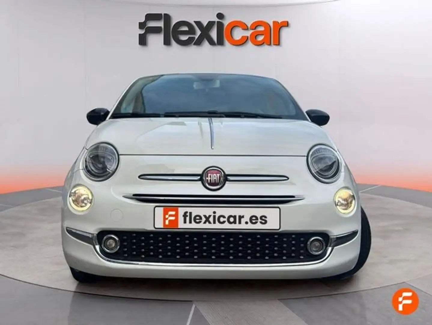 Fiat 500 1.2 8v 51kW (69CV) Híbrido Lounge GLP Blanco - 2