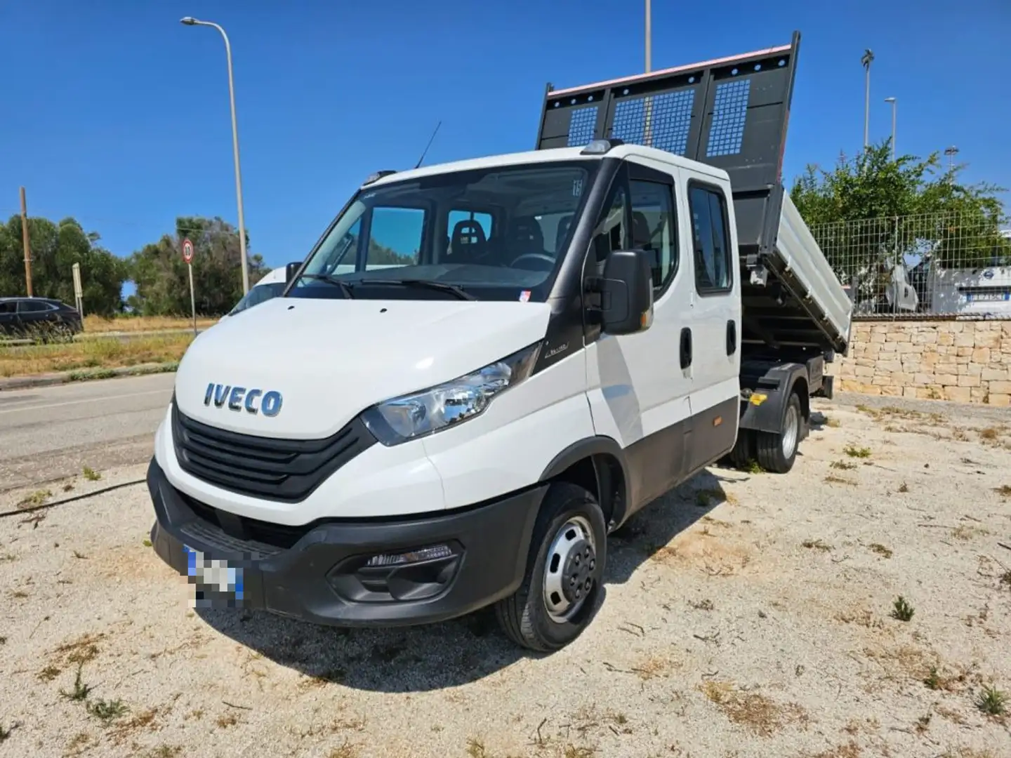 Iveco Daily 35C14 BTor 2.3 HPT CASSONE RIBALTABILE TRILATERALE Bianco - 1