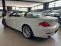 BMW 650 i Cabrio 367CV ! 1 PROPRIETARIO ! BIANCA ORIGINALE Bianco - thumbnail 8