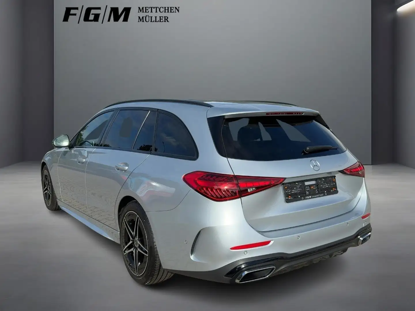 Mercedes-Benz C 220 T d 4M AMG Line Burm|DigiLight|TWA|360|AHK Argent - 2