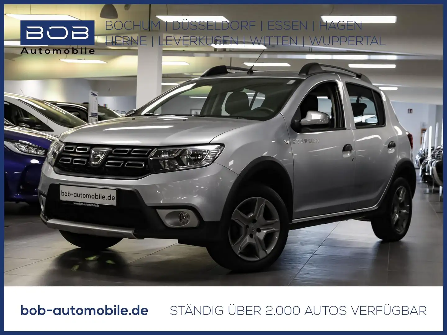 Dacia Sandero Stepway Prestige TCe 90 NAVI RFK CARPLAY Grigio - 1