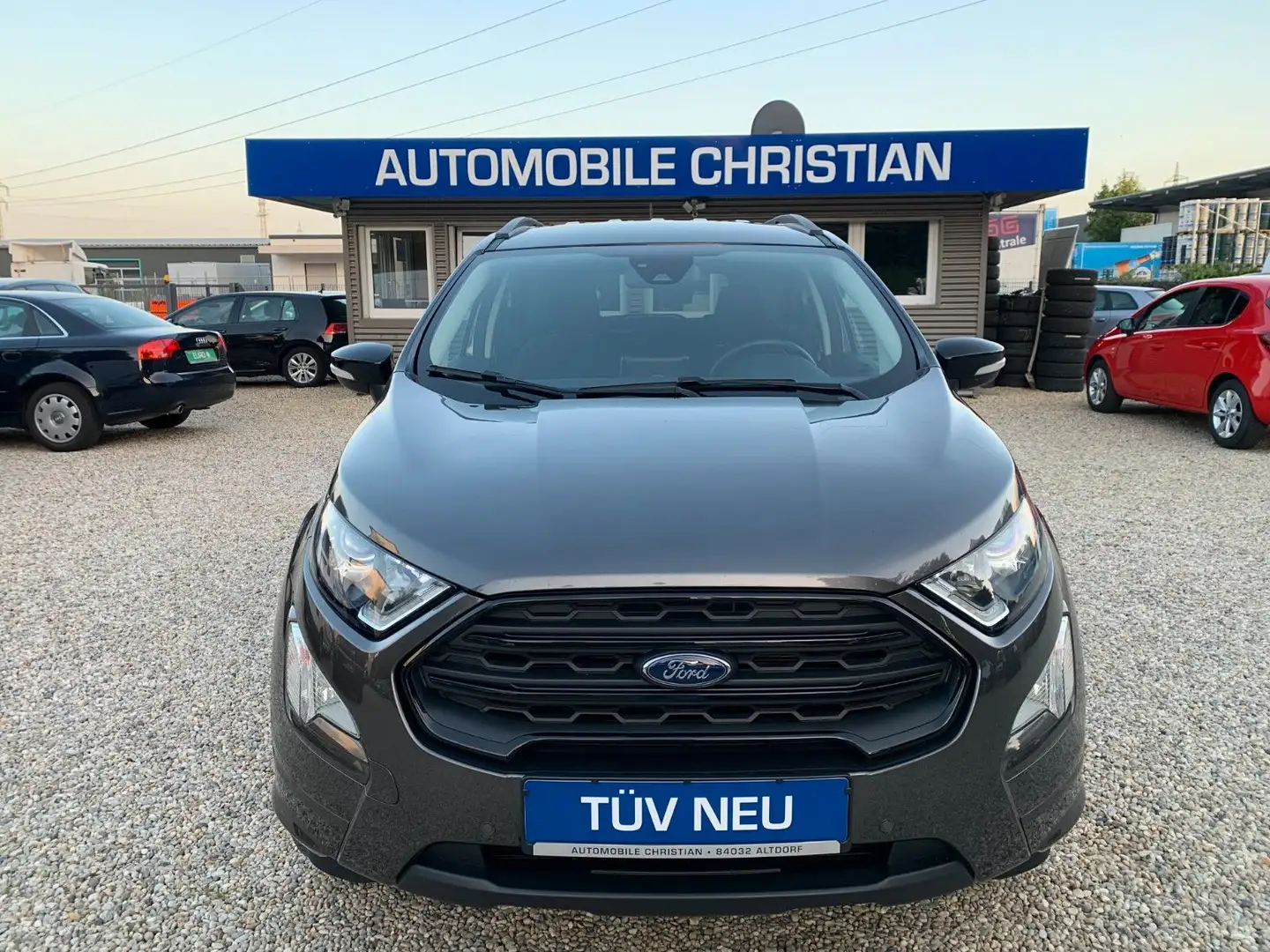Ford EcoSport ST-Line Navi Alcantara SHZ PDC Tüv: Neu Grau - 1