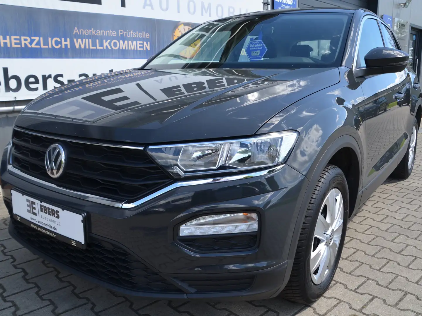 Volkswagen T-Roc 1.0 TSI TÜV/KLIMA/GARANTIE/LANE-ASSIST/BT Grigio - 1