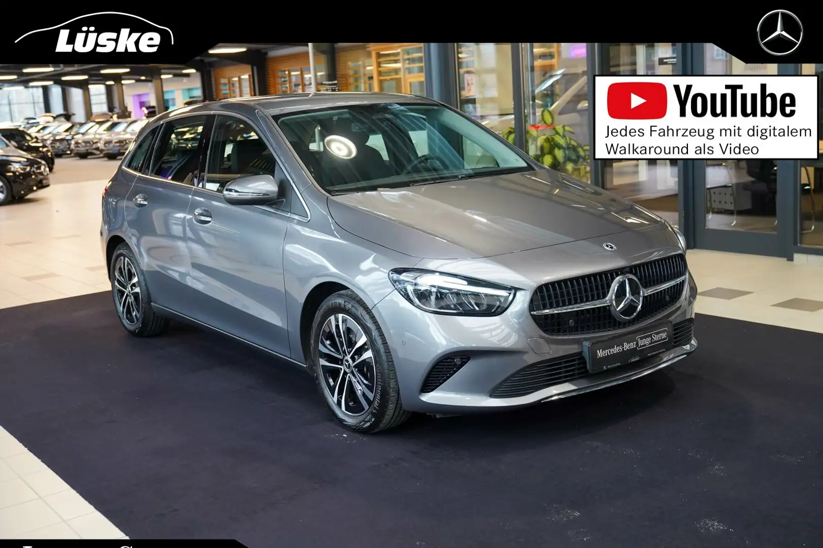 Mercedes-Benz B 220 B 220 d Progressive Anhängevorrichtung CarPlay Grau - 1