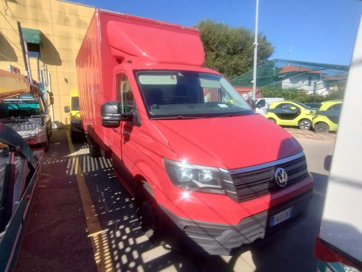 Volkswagen Crafter 2.0BITDI 177cv FURGONATO con SPONDA Rosso - 2